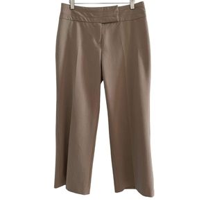 RW&CO TAUPE BEIGE TROUSERS LENGTH 7/8 SIZE 8